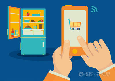 智能互聯(lián) 當(dāng)食品訂購(gòu)應(yīng)用遇見(jiàn)互聯(lián)網(wǎng)冰箱